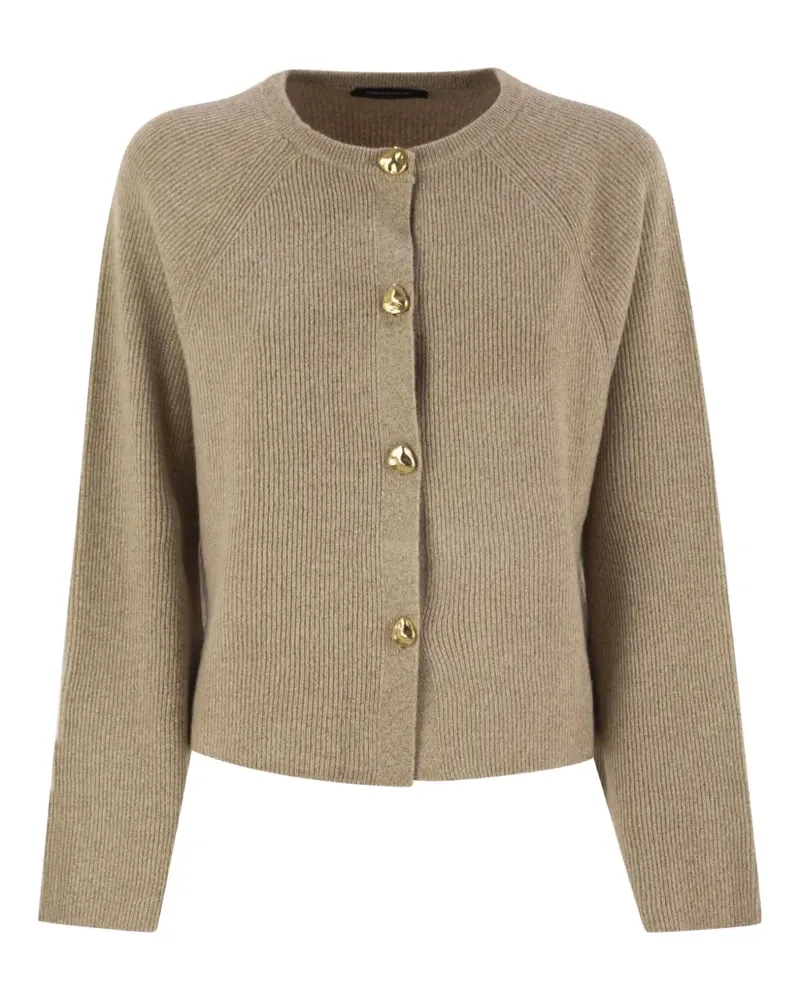Fabiana Filippi Cardigan mit Knöpfen - Nude Nude