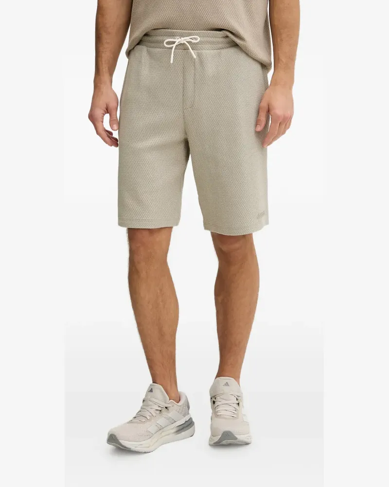 Guess logo-detail drawstring-waist shorts - Nude Nude