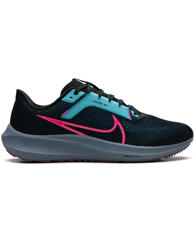 Nike Air Zoom Pegasus 40 "Black Hyper Pink" Sneakers - Schwarz Schwarz