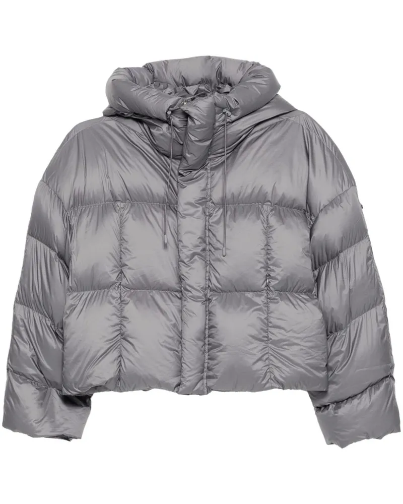 b+ab Gefütterte Kapuzenjacke - Grau Grau