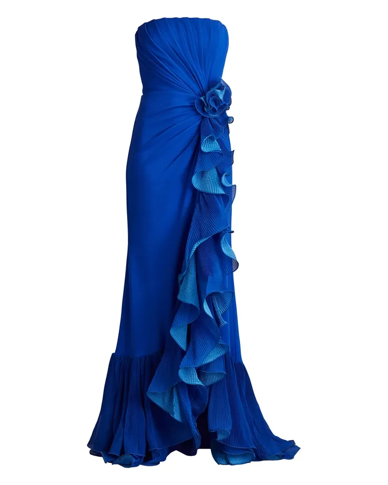 Tadashi Shoji Leith Abendkleid - Blau Blau