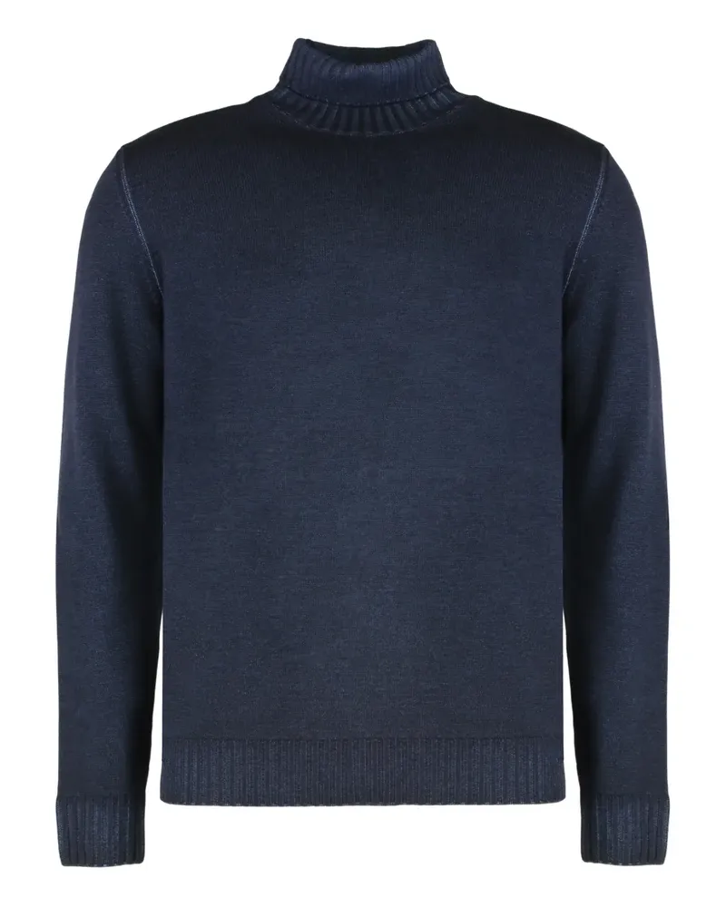 MOORER Todi-XT Rollkragenpullover - Blau Blau