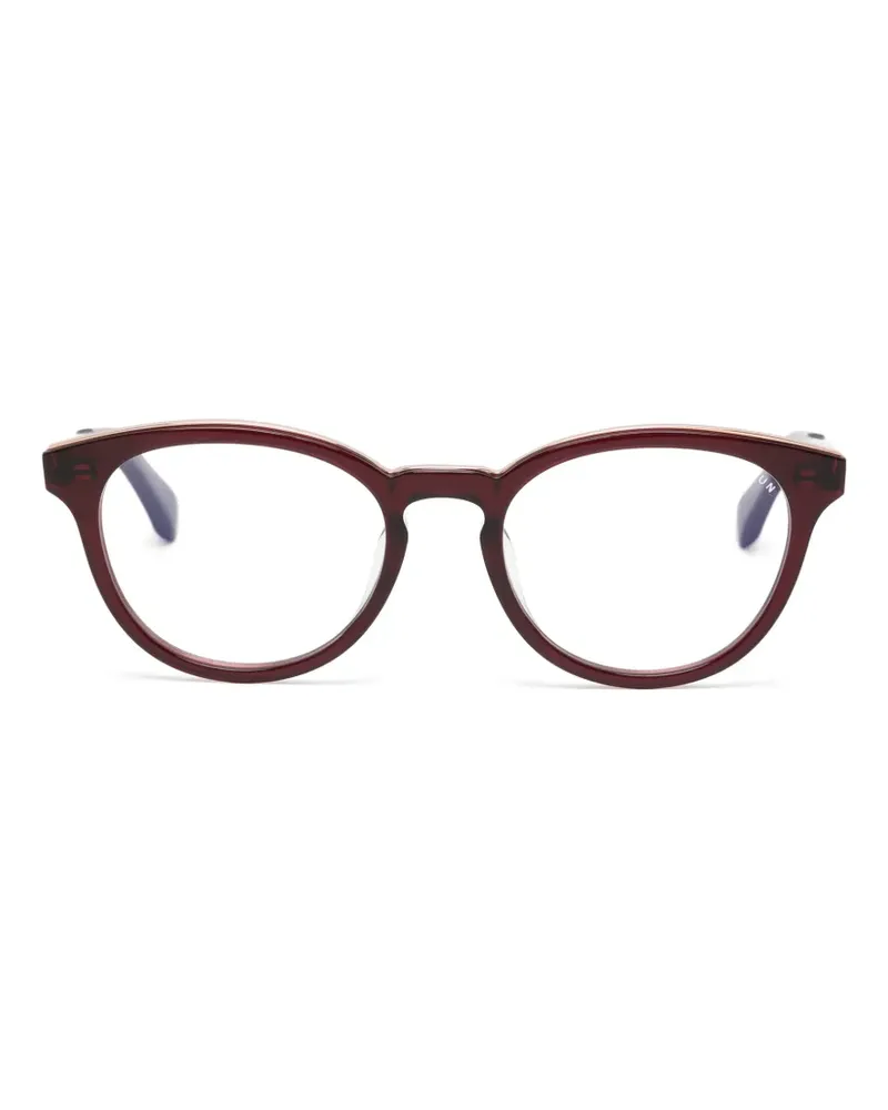 DITA Khaysun square-frame glasses - Rot Rot