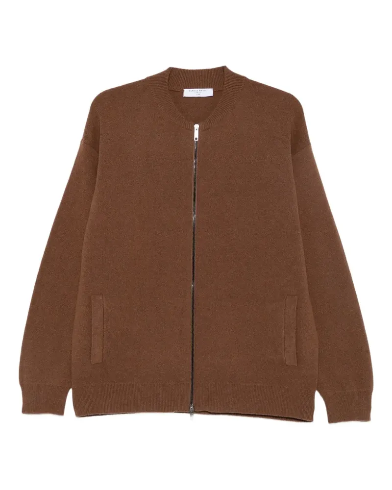 Daniele Fiesoli Cardigan mit Reißverschluss - Braun Braun