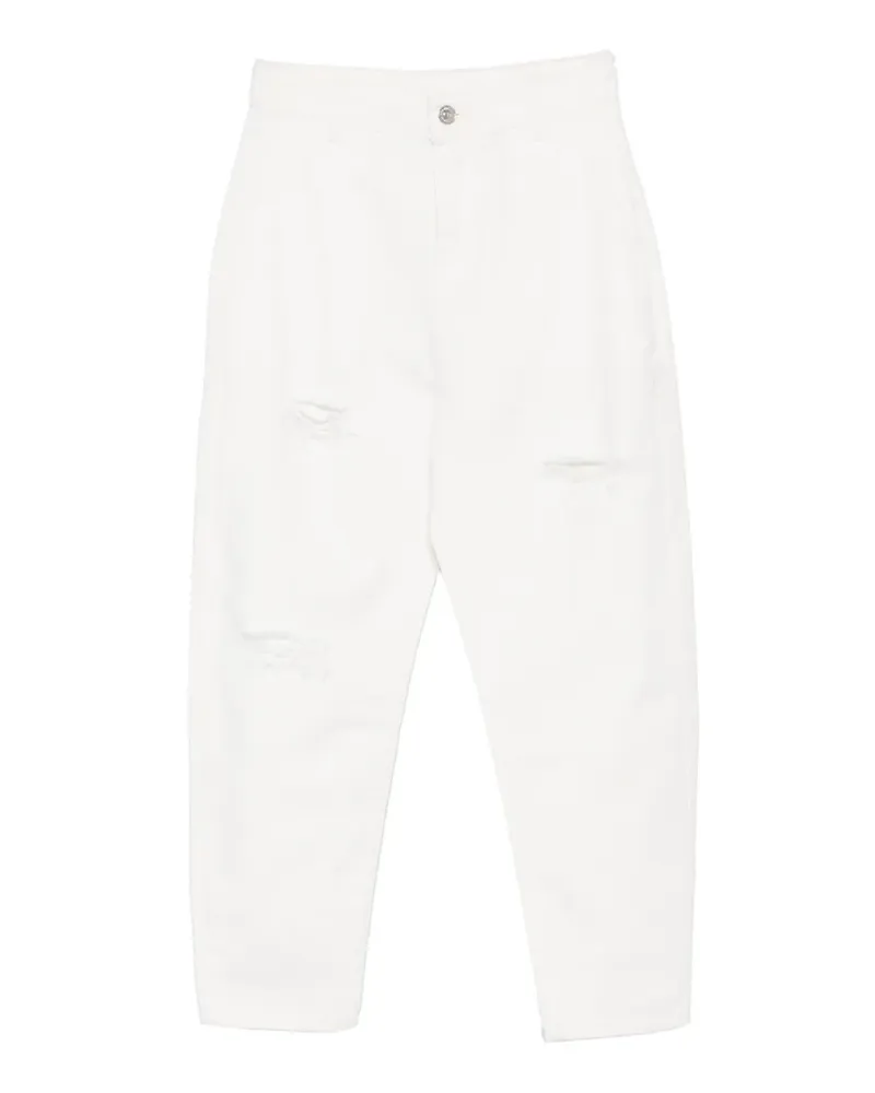 Aniye By Jeans in Distressed-Optik - Weiß Weiß