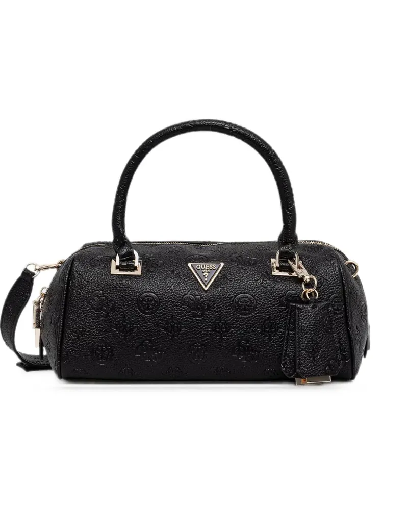Guess Cresidia Tote Bag mit Logo-Prägung - Schwarz Schwarz