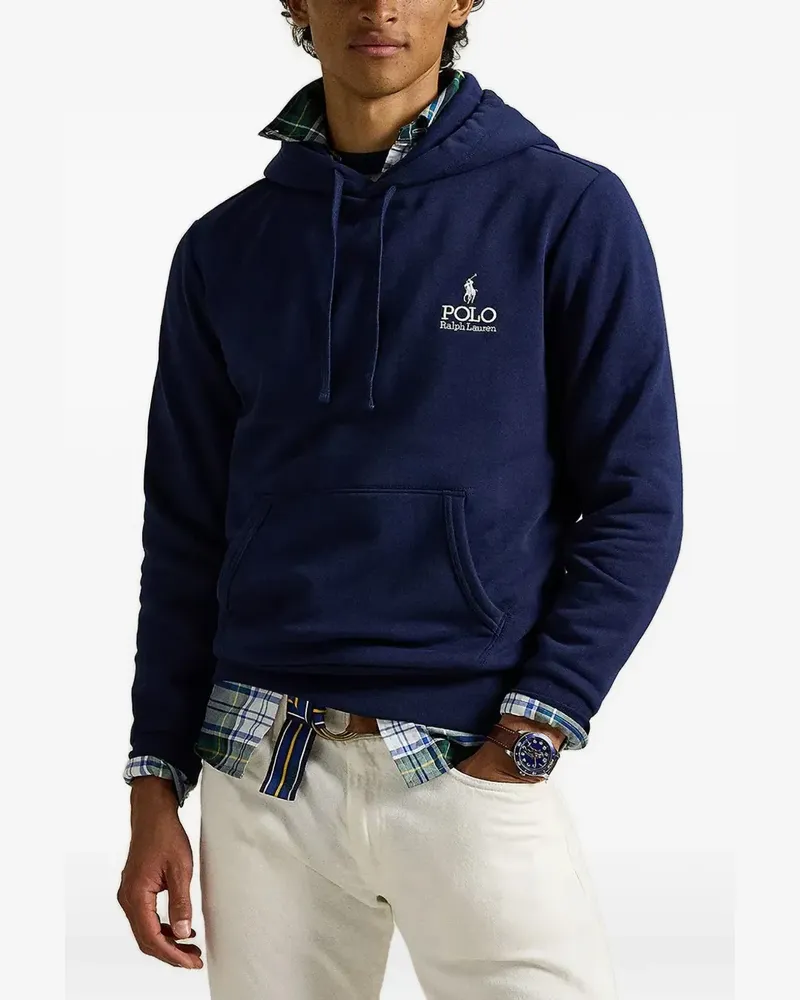 Ralph Lauren logo-detail hoodie - Blau Blau