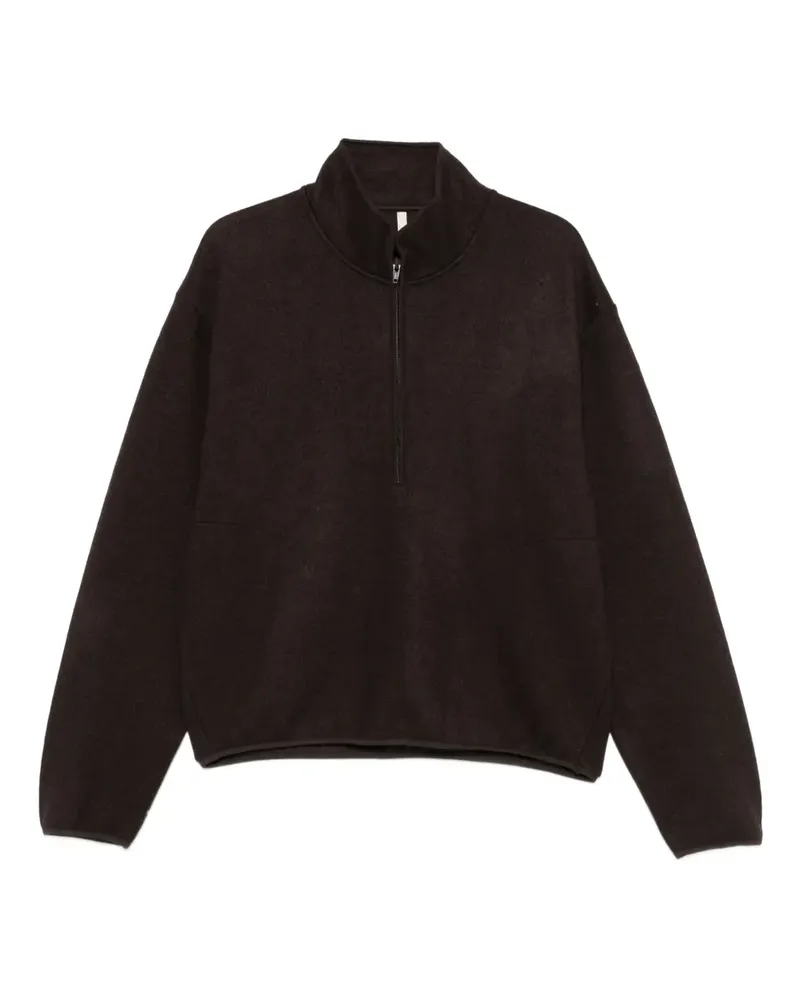 Sunflower Sweatshirt mit Reißverschluss - Braun Braun