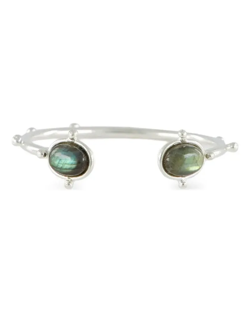 Sylvia Toledano Holis Armband mit Labradorit - Silber Silber