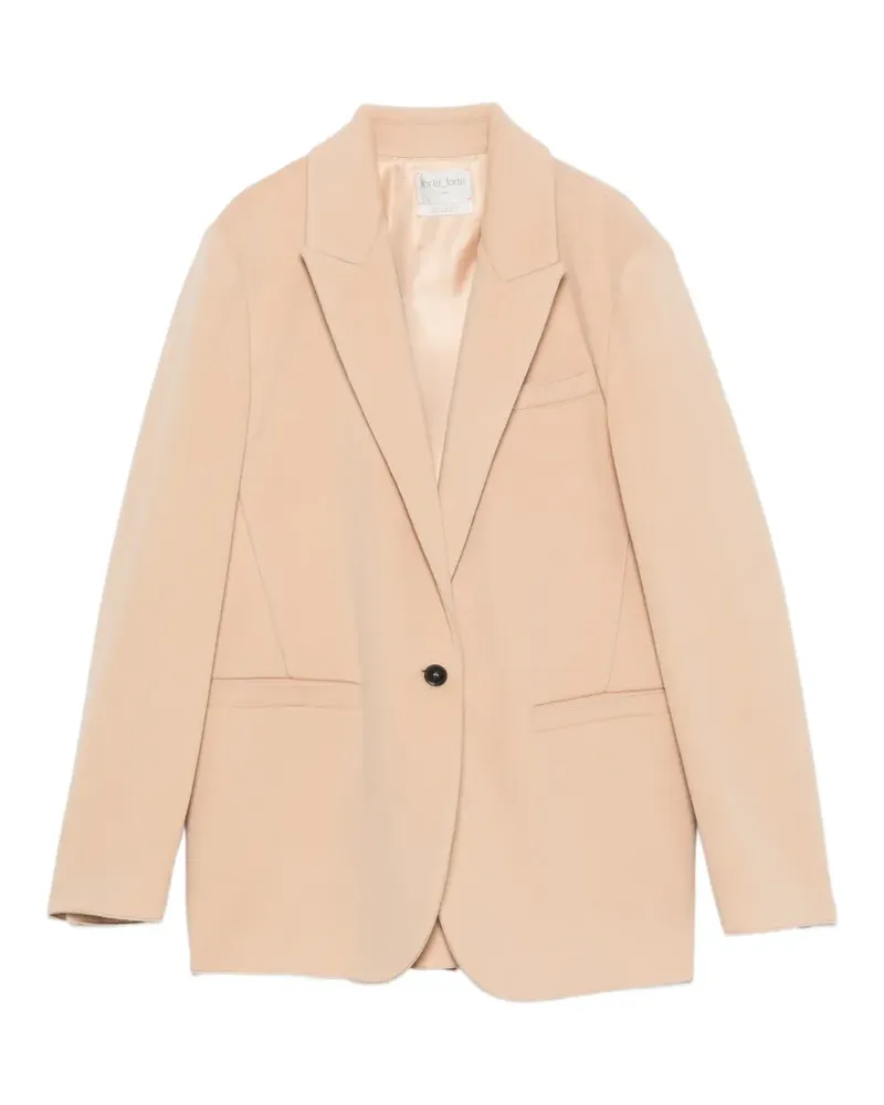 forte_forte Blazer mit steigendem Revers - Nude Nude