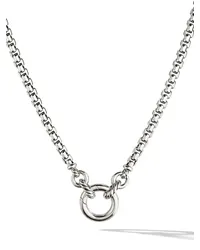 David Yurman Smooth Amulet Vehicle Halskette aus Sterlingsilber Silber