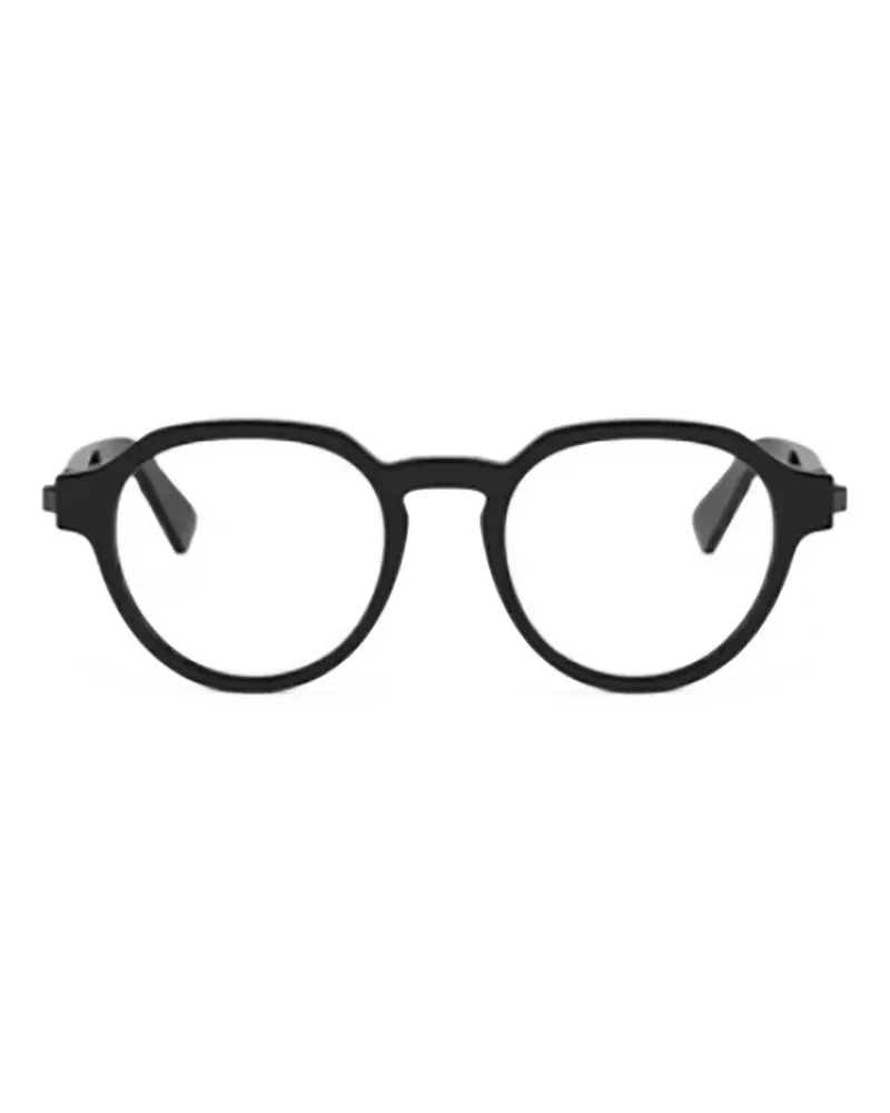 Bulgari round-frame glasses - Schwarz Schwarz