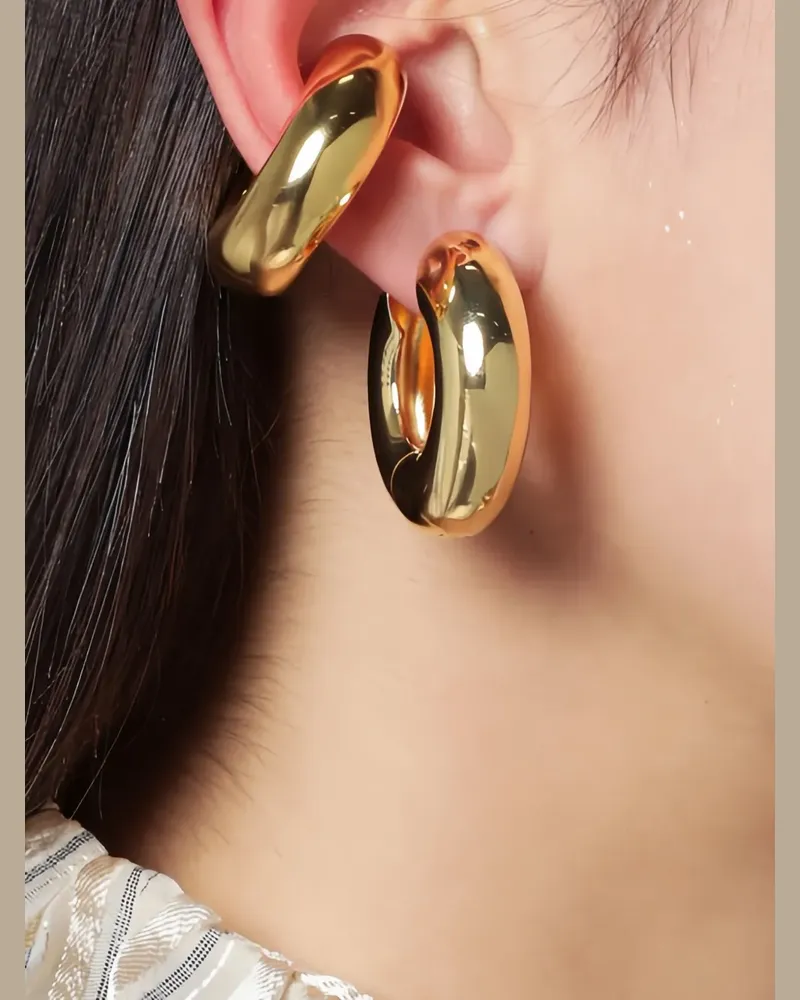 ÉLIOU Varsity ear cuff - Gold Gold