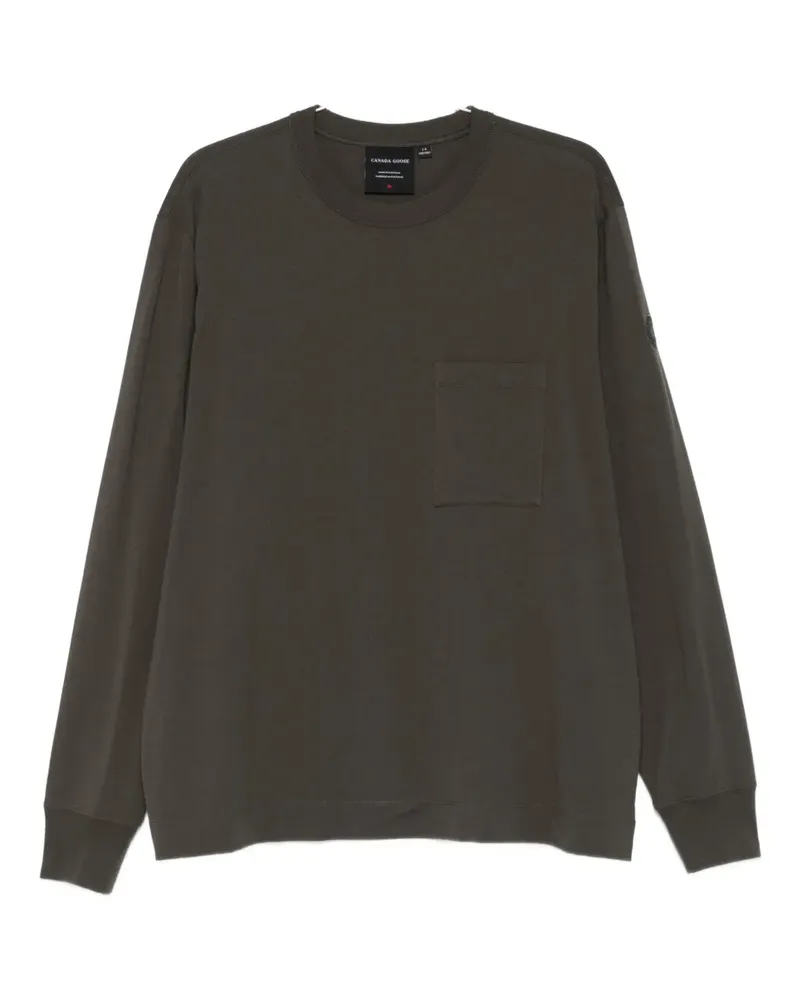 Canada Goose chest-pocket long-sleeve t-shirt - Grün Grün