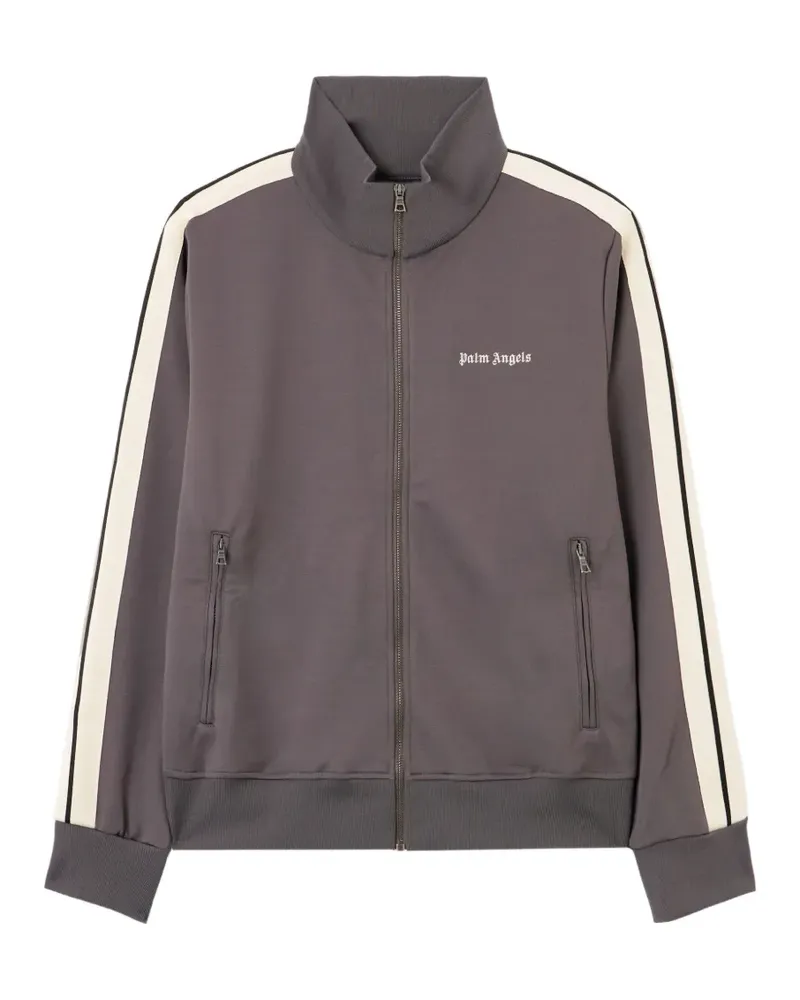 Palm Angels Langärmelige Jacke mit Streifen - Grau Grau