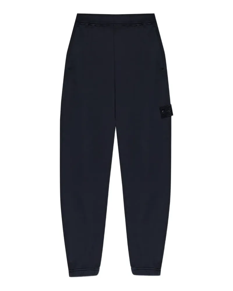 Stone Island logo-patch track pants - Blau Blau