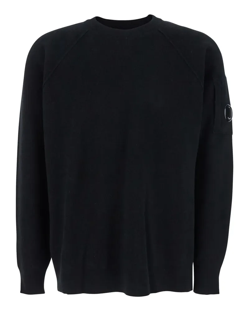 C.P. Company Pullover mit Raglanärmeln - Schwarz Schwarz