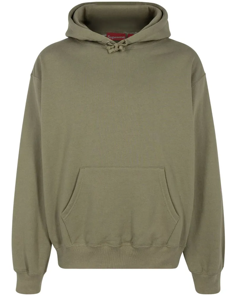 Supreme Being FW23 Light Olive Hoodie Grün