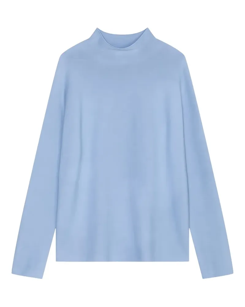 Marc O'Polo T-Shirt mit Stehkragen - Blau Blau
