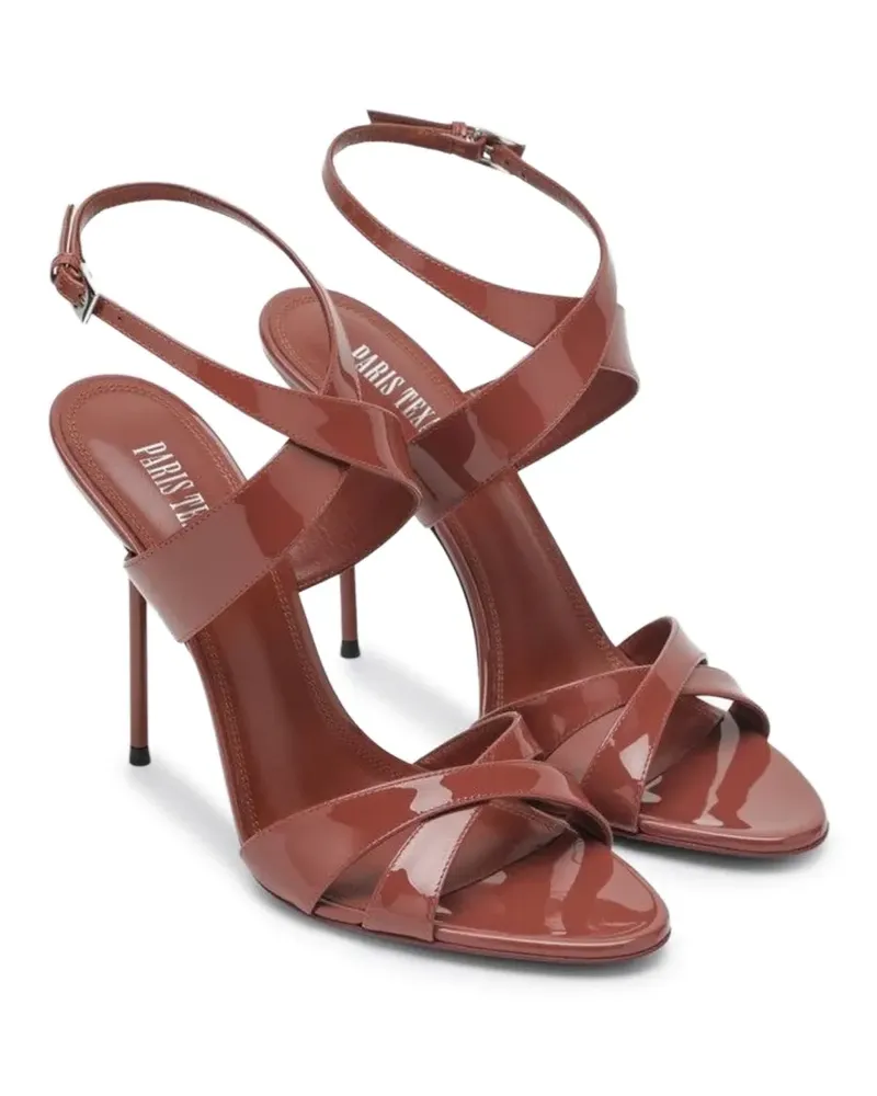 Paris Texas Lidia Sandalen aus Lackleder - Rosa Rosa