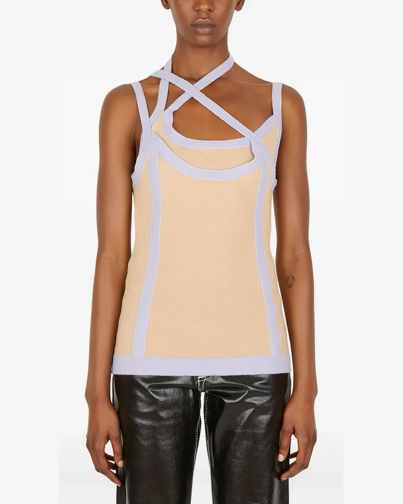 Ninamounah Asymmetrisches Top - Nude Nude