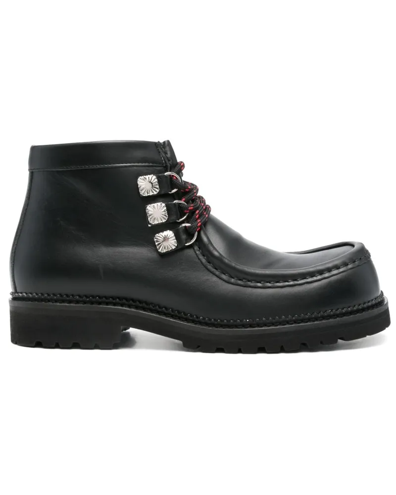 Toga Stiefeletten mit Schnürung - Schwarz Schwarz