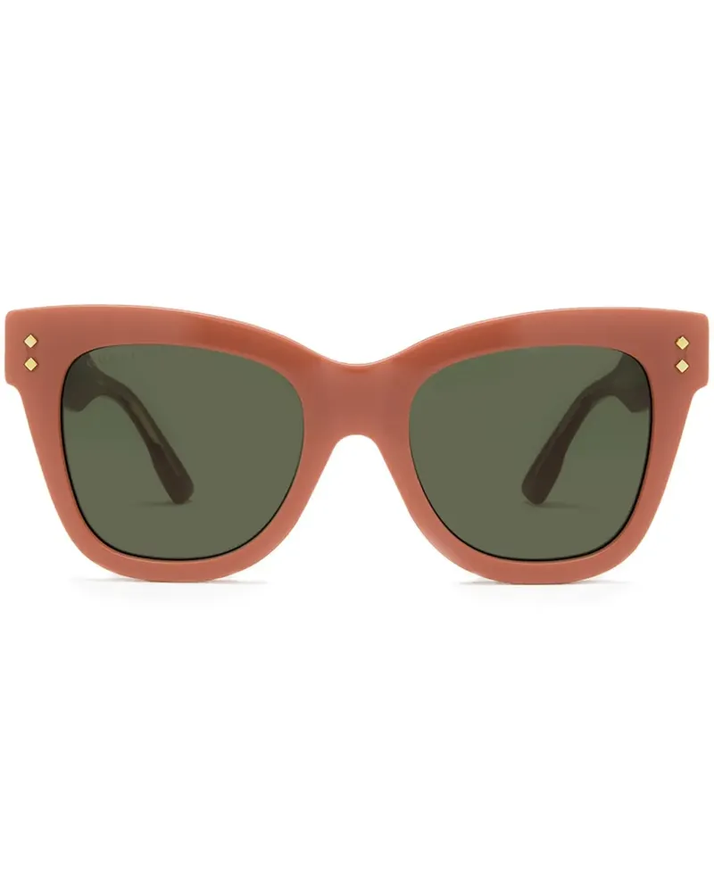 Gucci Sonnenbrille mit eckigem Gestell - Rosa Rosa