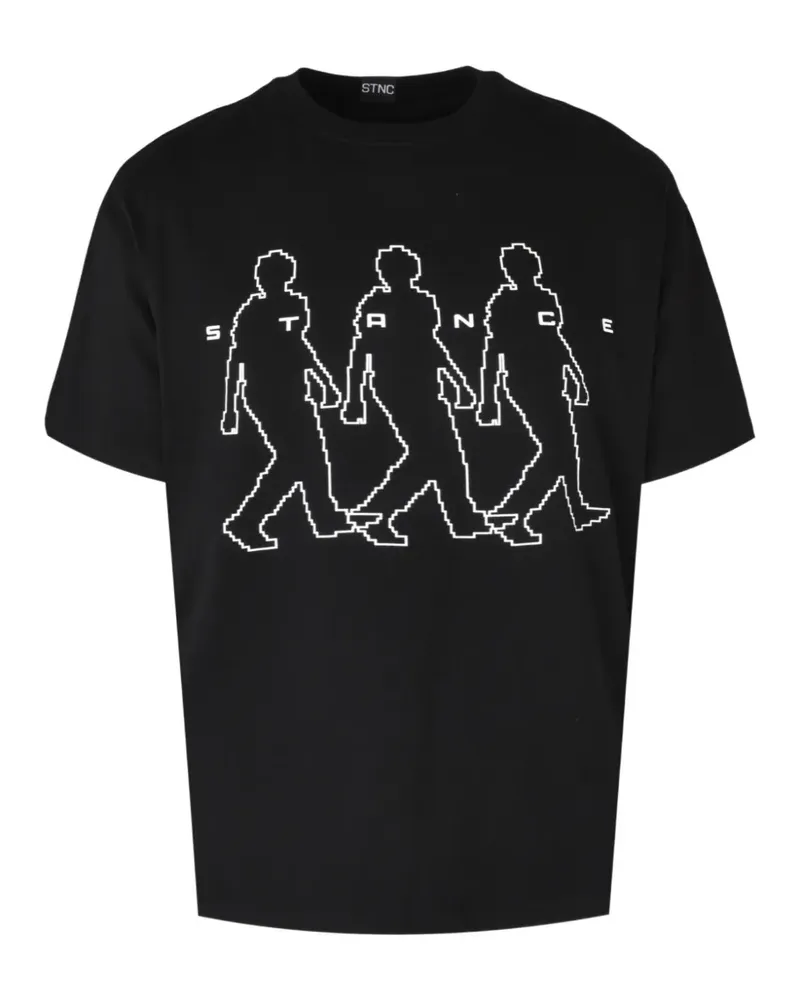 Stance T-Shirt mit grafischem Print - Schwarz Schwarz