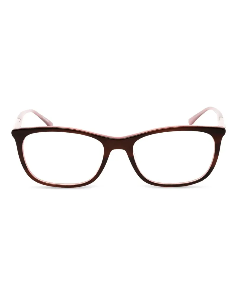 Lacoste Brille mit eckigem Gestell - Braun Braun