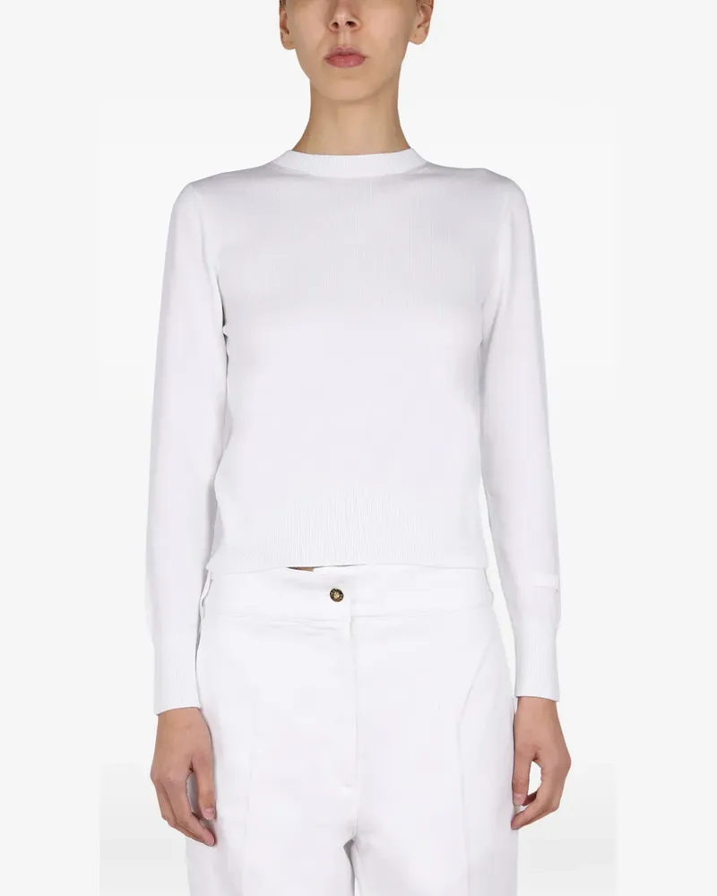 Patou Top mit Schleifenverschluss - Weiß Weiß