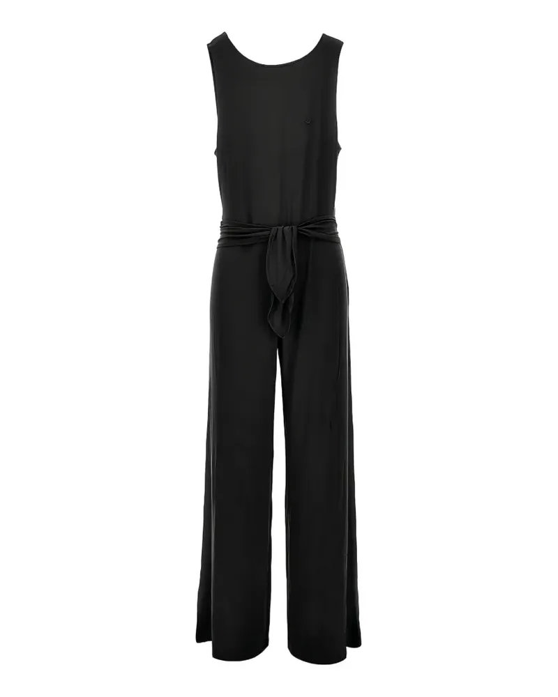 Emporio Armani Jumpsuit mit Schleifenverschluss - Schwarz Schwarz