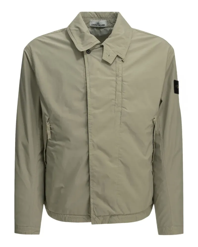 Stone Island Q100011 Light Compact T Touch Poly-TC Jacke - Grün Grün