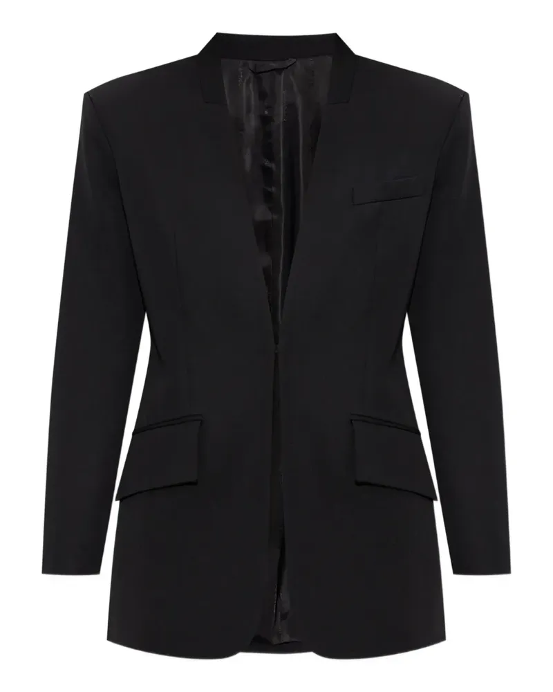 ATTICO Blazer mit Schulterpolstern - Schwarz Schwarz