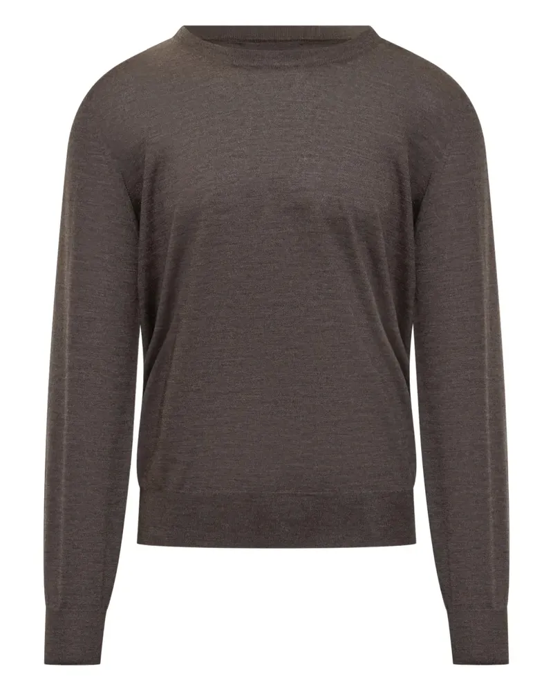 Brunello Cucinelli Pullover mit rundem Ausschnitt - Braun Braun
