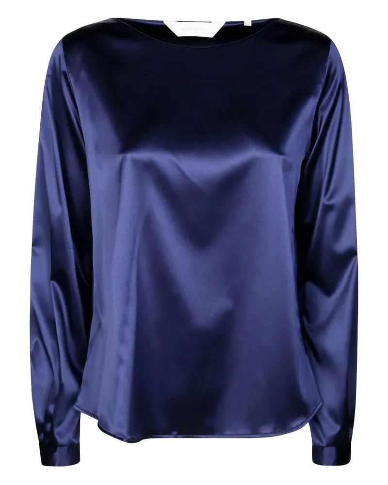 Robert Friedman satin top - Blau Blau