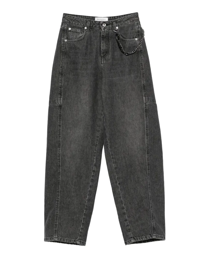 Ermanno Scervino Jeans mit weitem Bein - Grau Grau