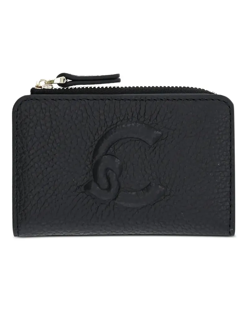Coccinelle Portemonnaie mit Logo-Prägung - Schwarz Schwarz