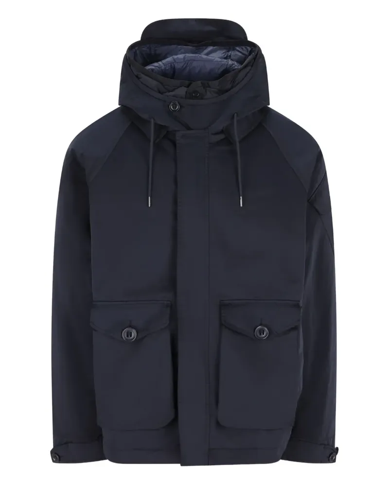 C.P. Company Gefütterte Kapuzenjacke - Blau Blau