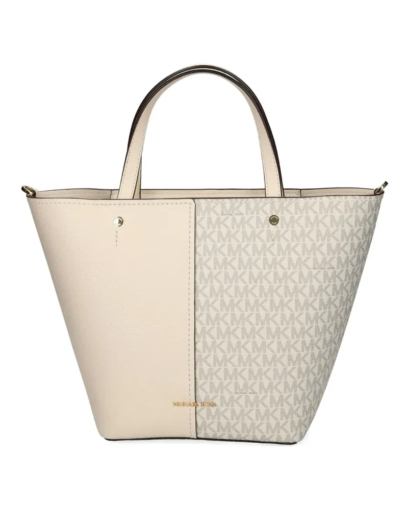 Michael Kors Handtasche mit Monogramm - Nude Nude