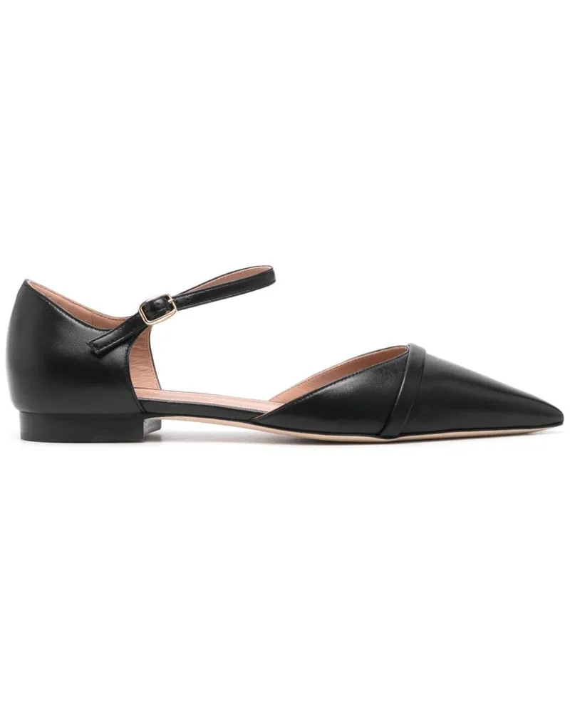 Malone Souliers Ulla Ballerinas - Schwarz Schwarz