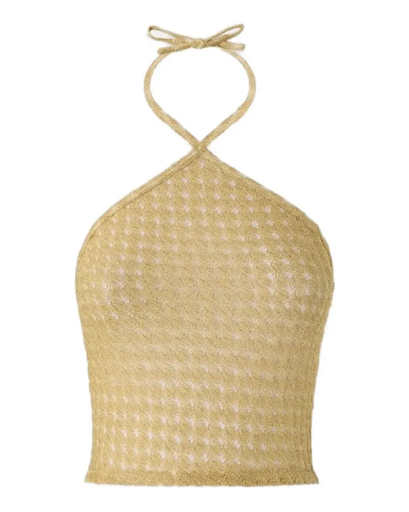 Missoni Gehäkeltes Top - Nude Nude
