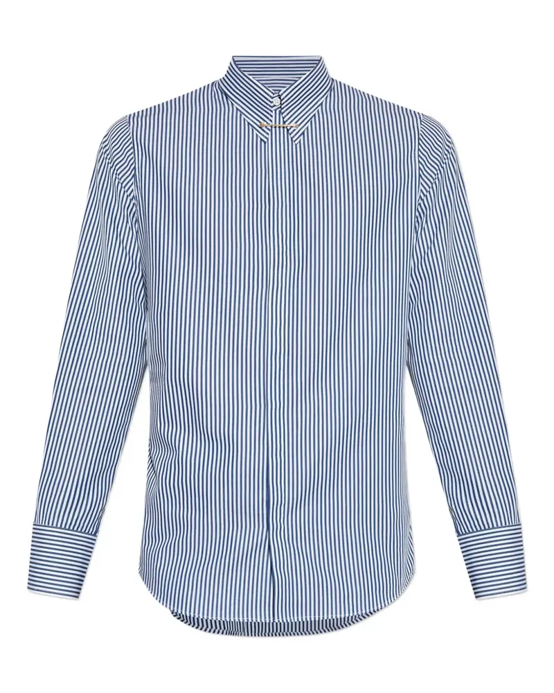 Dsquared2 Gestreiftes Easy Hemd - Blau Blau