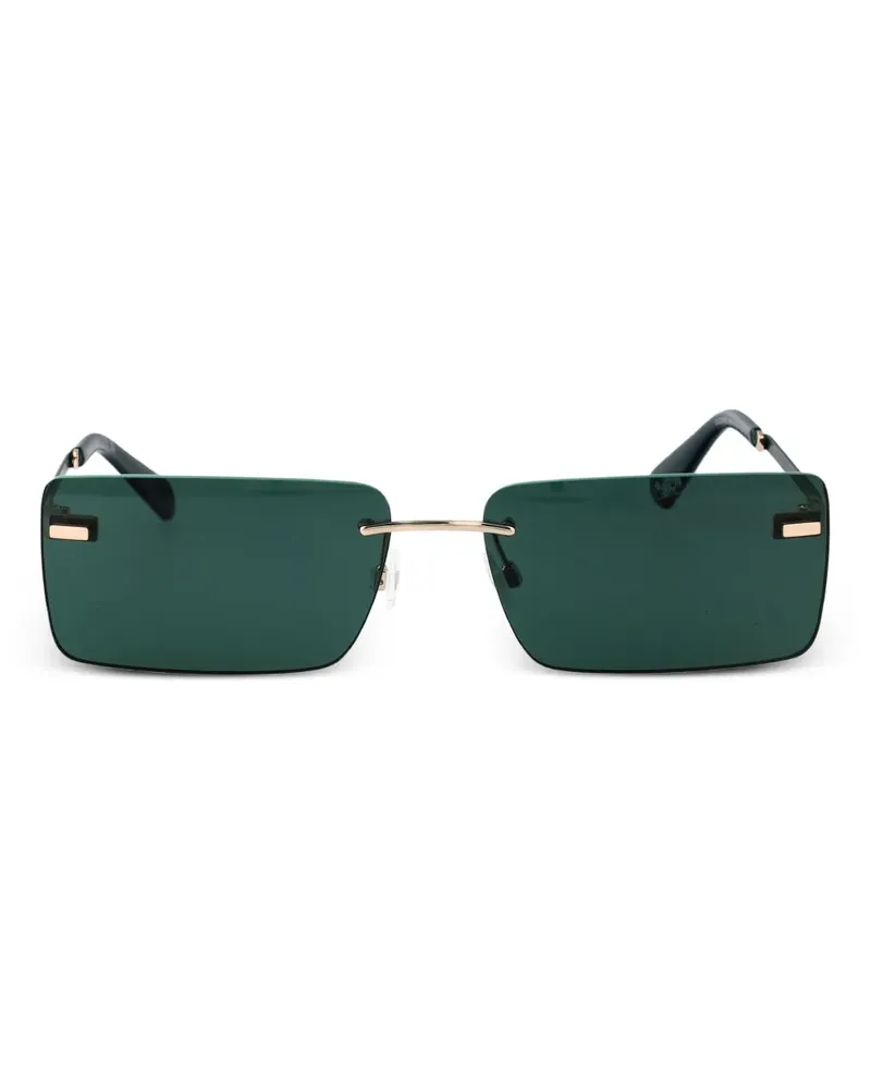 Calvin Klein Sonnenbrille mit eckigem Gestell - Gold Gold