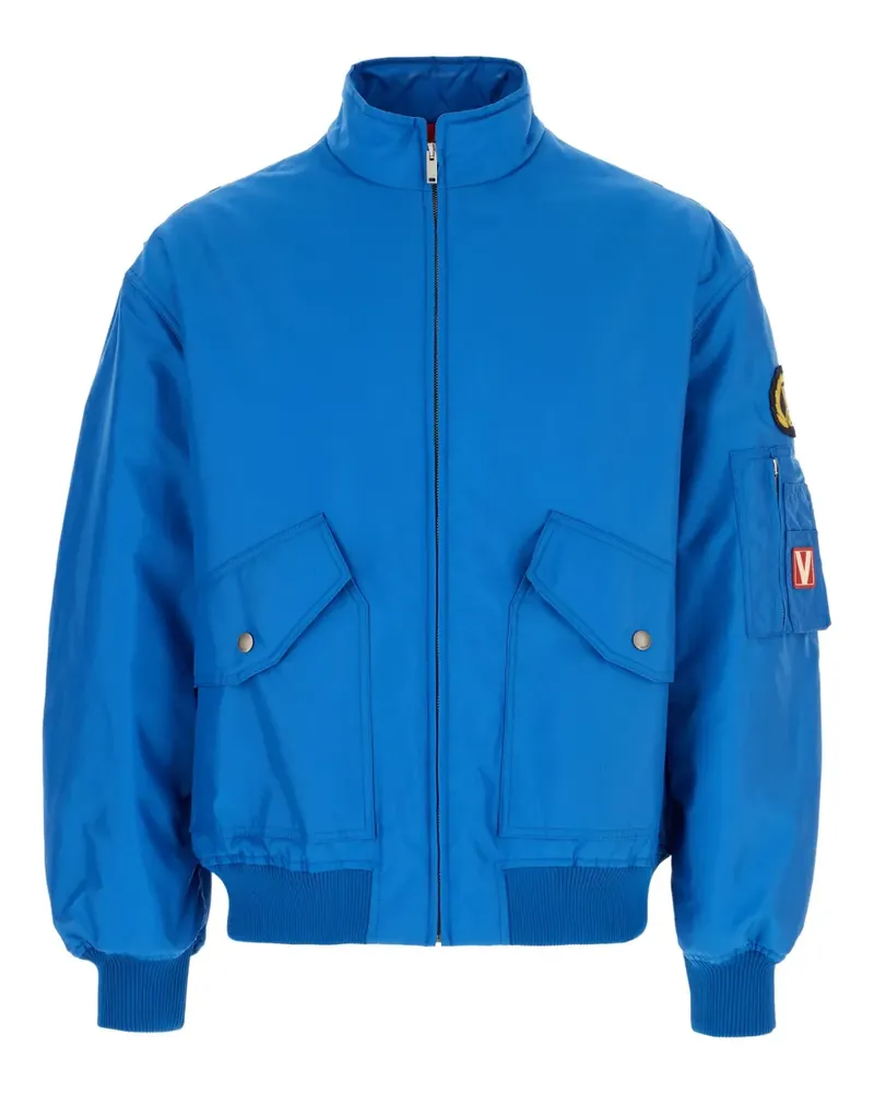 Valentino Garavani Bomberjacke mit aufgesetzten Taschen - Blau Blau
