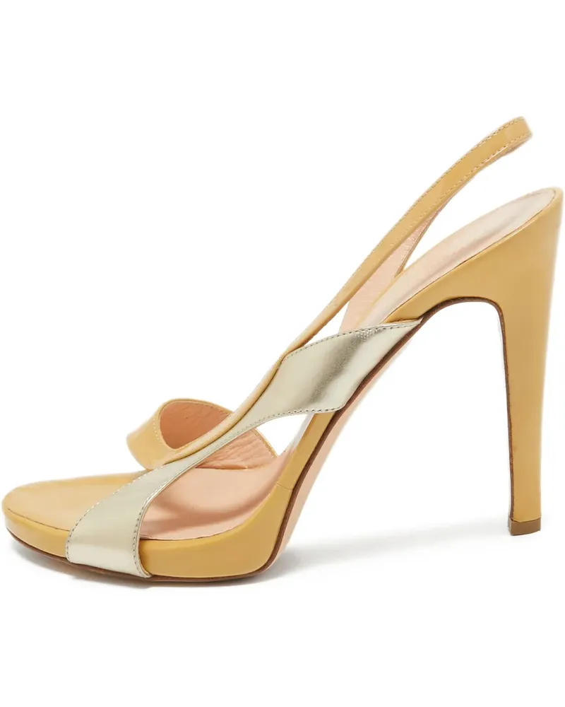 Gianvito Rossi Pre-owned Slingback-Sandalen - Braun Braun