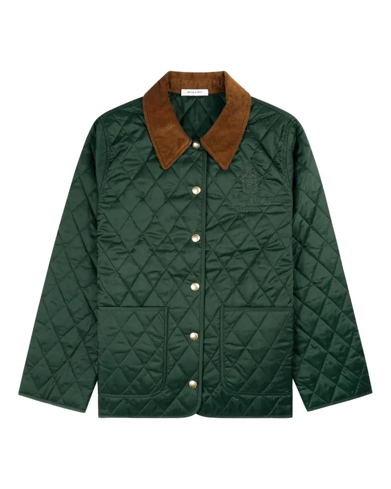 SPORTY & RICH Vendome Jacke - Grün Grün