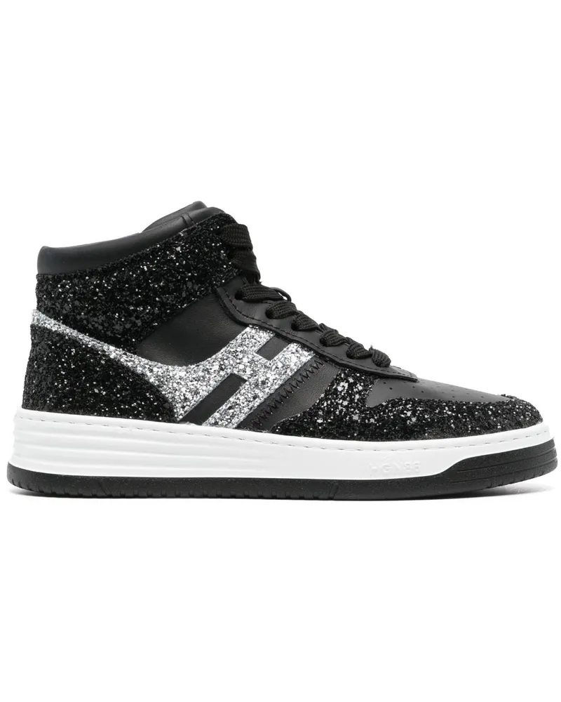 Hogan Basket High-Top-Sneakers - Schwarz Schwarz