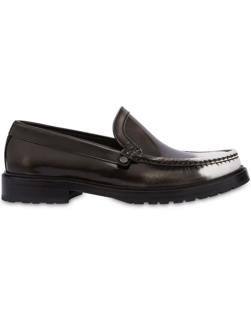 Moschino Loafer im Used-Look Braun