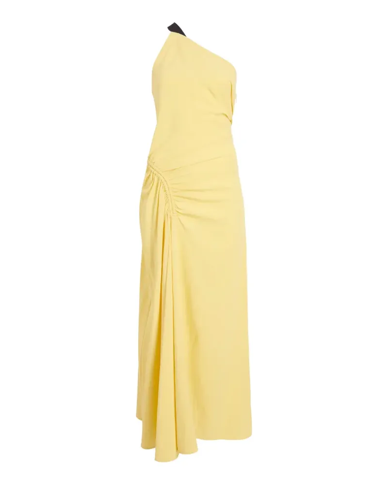 Proenza Schouler Sirena crinkled one-shoulder maxi dress - Gelb Gelb