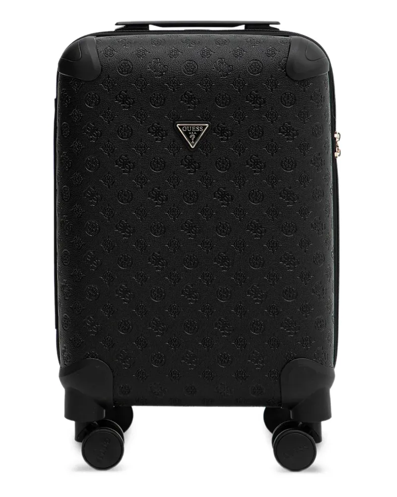 Guess Reisetasche mit Logo-Prägung - Schwarz Schwarz